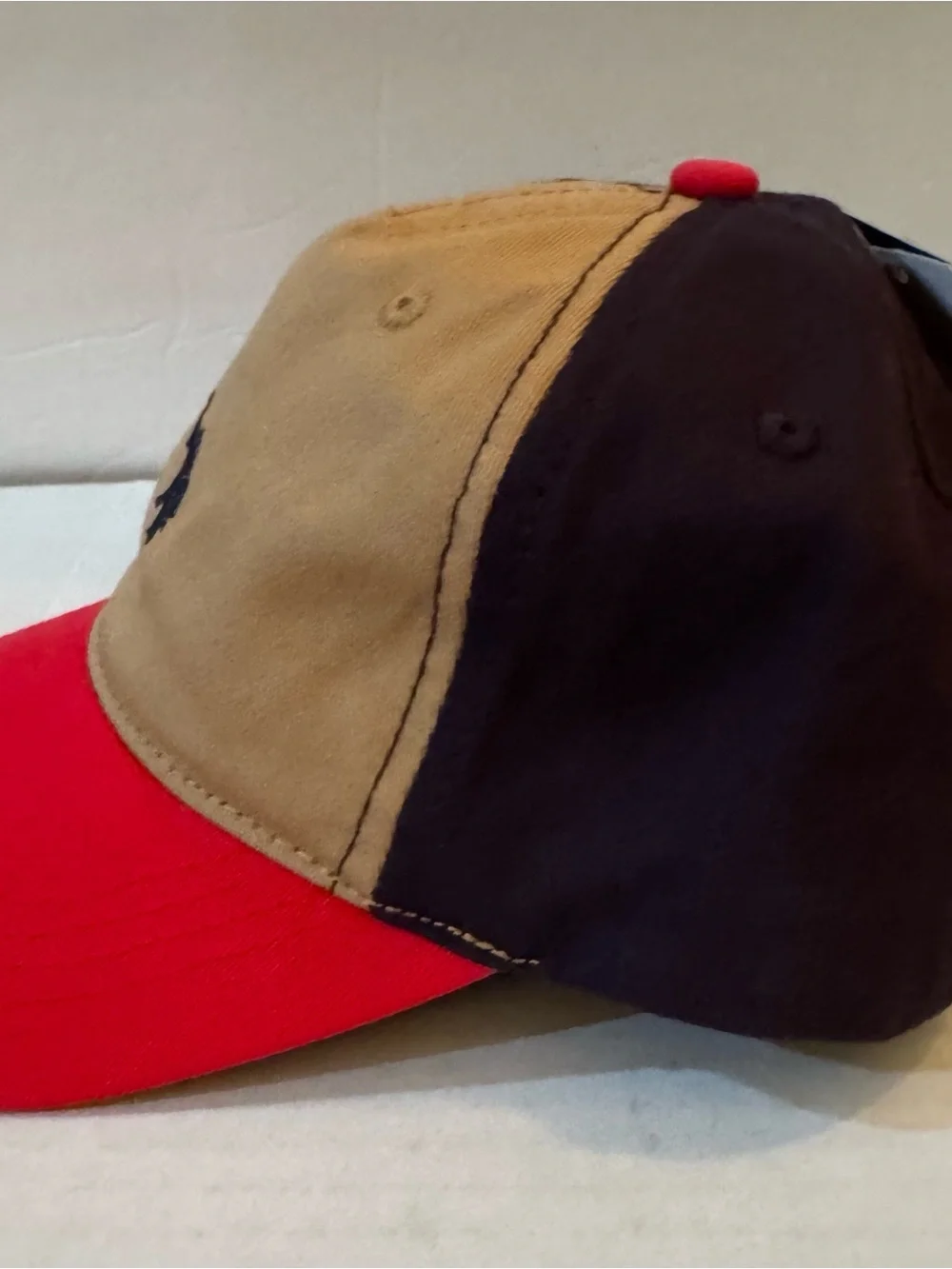 U.S. Polo Association Kids Baseball Cap, Tan, One Size Fits Most
